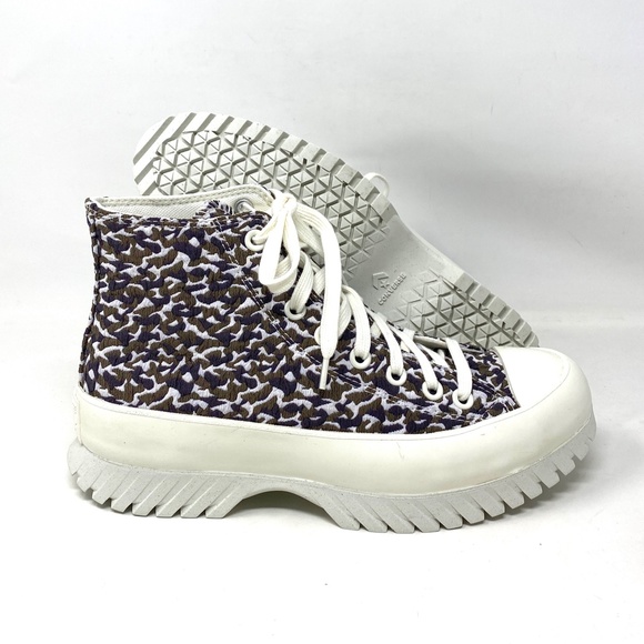 Converse CTAS Lugged 2.0 Platform High Top Women's Canvas Size Sneakers A00877C - Picture 7 of 9